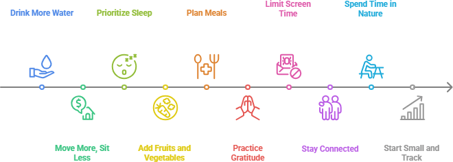 How to transform your health following easy steps?