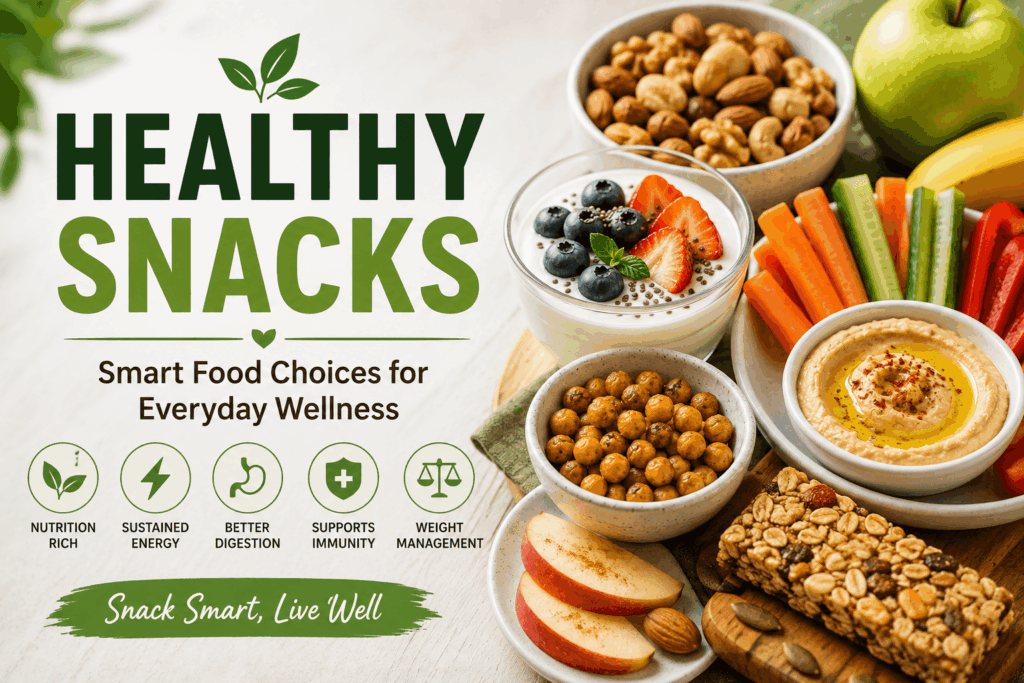 Healthy Snacking: How Smart Food Choices Support Everyday Wellness featured image